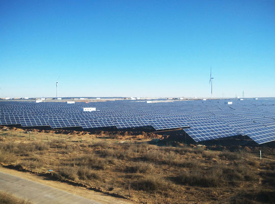 Yokoyama 100MW Grid Connected Solar Power Plant Large Scale