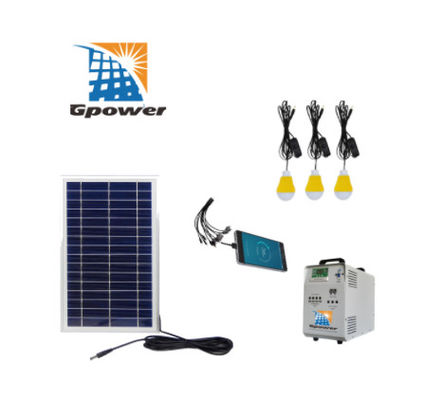 Small Scale 100W Portable Solar Panel Kit Roof Mounted
