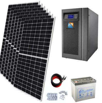 No Noise 8000Watt Off Grid Solar Power System With Battery Storage