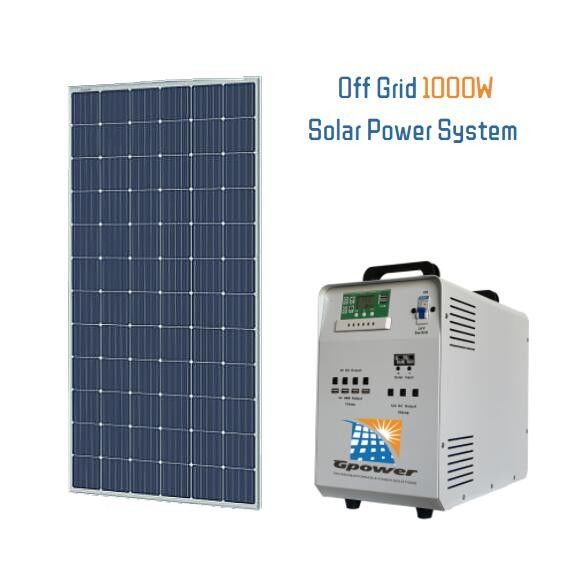 Diy Solar Home System Energy Generation 1000w Panel Kit - Solar Power For Homes Diy Kits