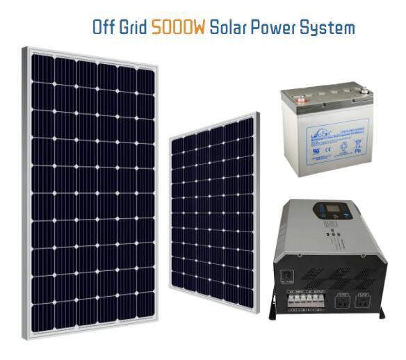 5KW Solar Power Home Kits Full House Solar System