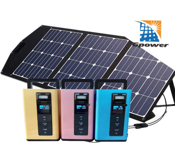 No Pollution Portable Solar Panel Kit 300W Foldable Solar Panel